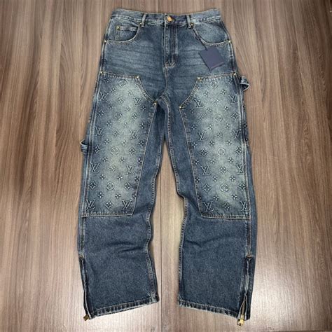 lv carpenter pants reps|Workwear Denim Carpenter Pants .